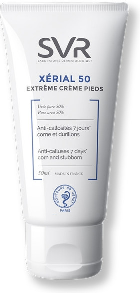 Крем для очень сухой и поврежденной кожи стоп кераторегулирующий интенсивный «50» | Xerial | SVR