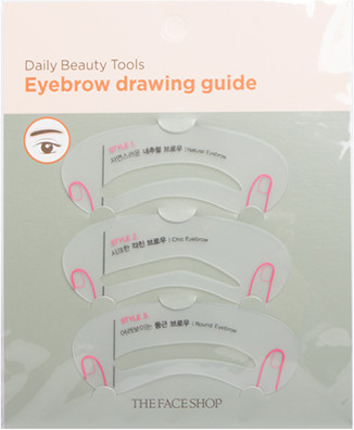 Трафареты для бровей «Eyebrow Drawing Guide» (3 шт.)