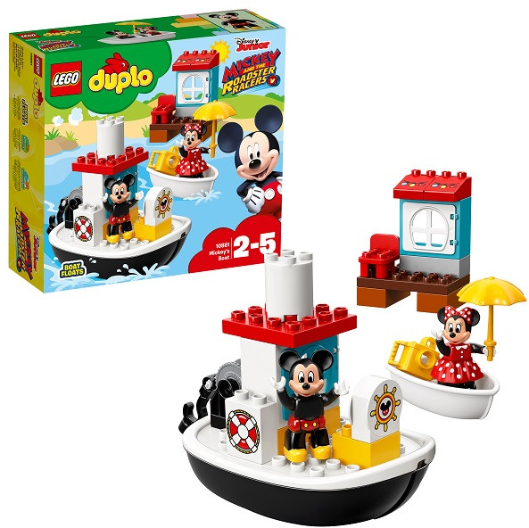 Конструктор «Катер Микки» | LEGO Duplo | LEGO (ЛЕГО)