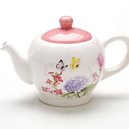Чайник заварочный с крышкой (950 мл) | Бабочки | Loraine