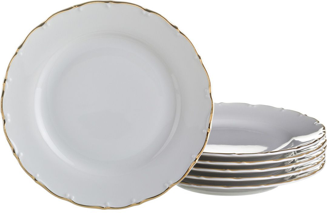 Набор тарелок (19 см, 6 шт) | Офелия | Moritz Zdekauer