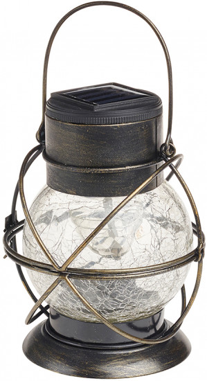 Светильник уличный Rotating Crackle Glass