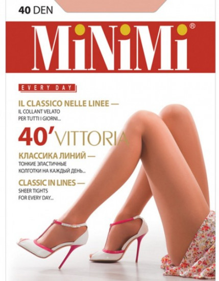 Колготки с шортиками «Vittoria 40» (caramello, 40 DEN)