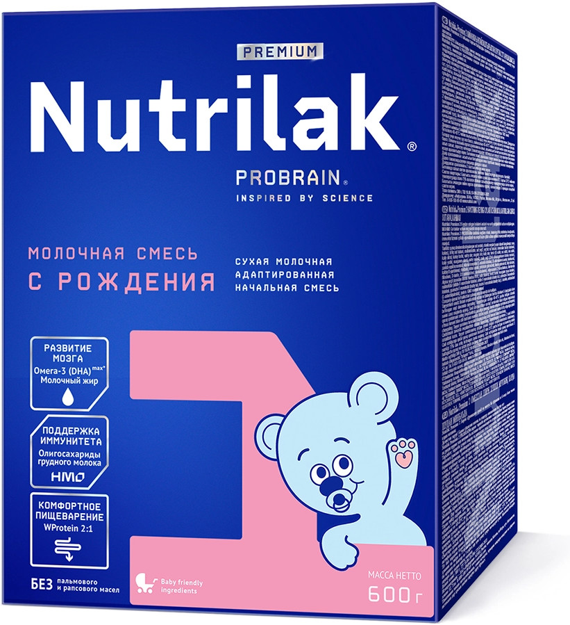Сухая молочная смесь адаптированная начальная «Premium 1» | Nutrilak