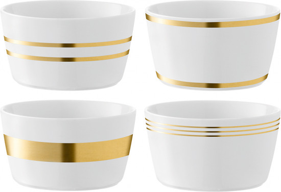 Набор из 4 мисок Deco (диаметр 13 см)