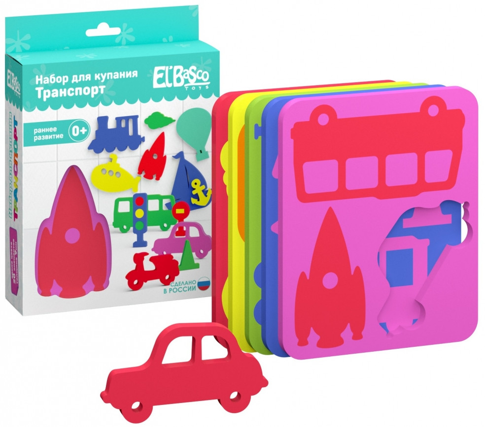 Набор для купания «Транспорт» | Аква | El`BascoToys