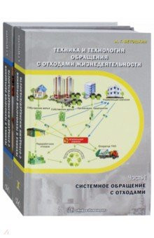 Техника и технология обращения с отходами жизнедеятельности. Комплект из 2-х частей. Учебное пособие