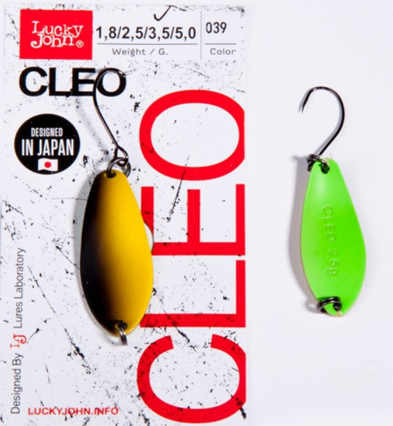 Блесна колеблющаяся «Cleo», 3,5 г, цвет 039 | Cleo | Lucky John