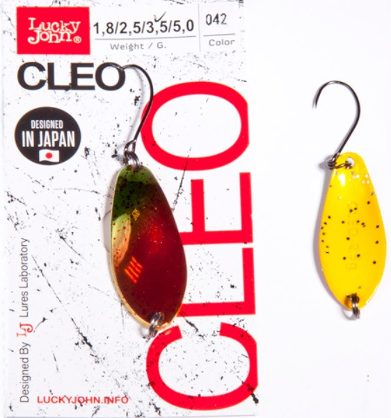 Блесна колеблющаяся «Cleo», 5 г, цвет 042 | Cleo | Lucky John
