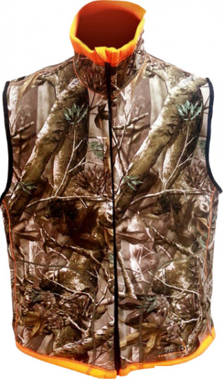 Жилет флисовый, непродуваемый «Reversable Vest Passion Orange»