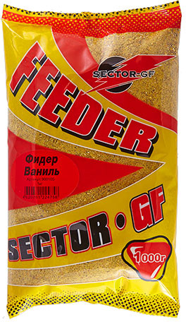 Прикормка «Фидер ваниль» (1 кг) | Sector | Greenfishing