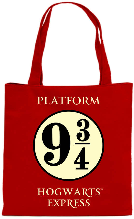 Сумка. Платформа 9 и 3/4 (красная, 38х43 см) | Вселенная Harry Potter/ Гарри Поттер