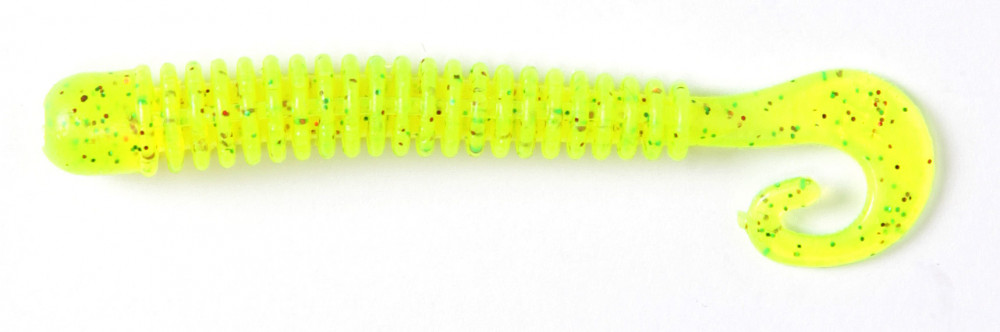 Твистеры съедобные искусственные «Ballist 6.3» (цвет S15, 10 шт) | Ballist | Lucky John