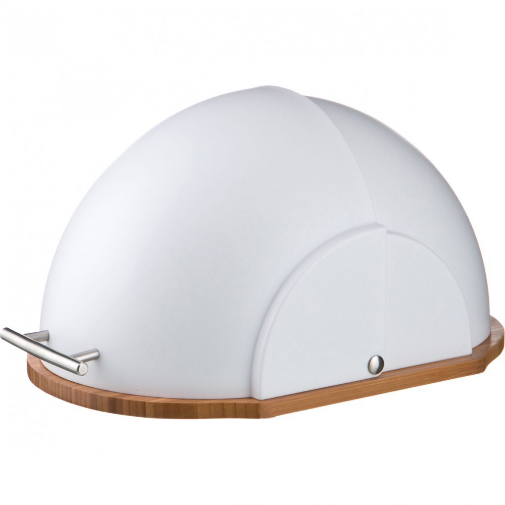 Хлебница деревянная с пластиковой крышкой (36×26×20 см) | Agness