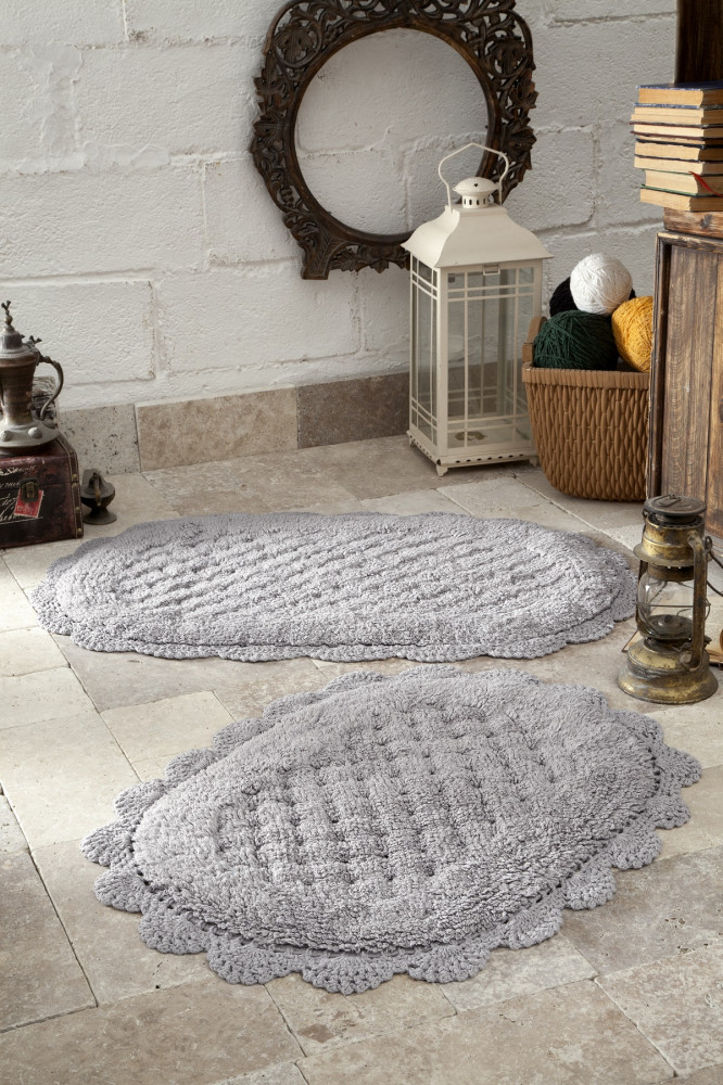 Набор ковриков для ванной кружевной | Merit | Modalin