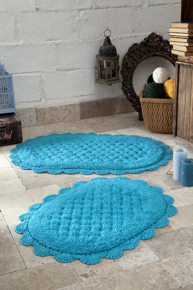 Набор ковриков для ванной кружевной | Merit | Modalin