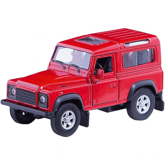 Модель автомобиля «Land Rover Defender», масштаб 1:34-39
