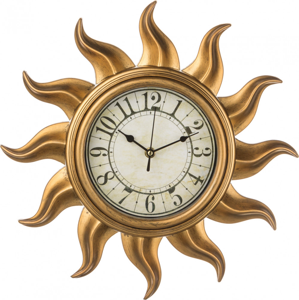 Часы настенные кварцевые (38×38×5 см) | Swiss Home | Lefard