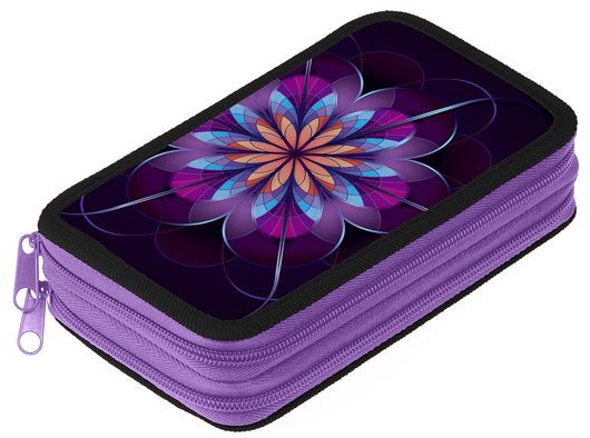 Пенал c ламинированным каркасом | Flower Fantasy | Hatber