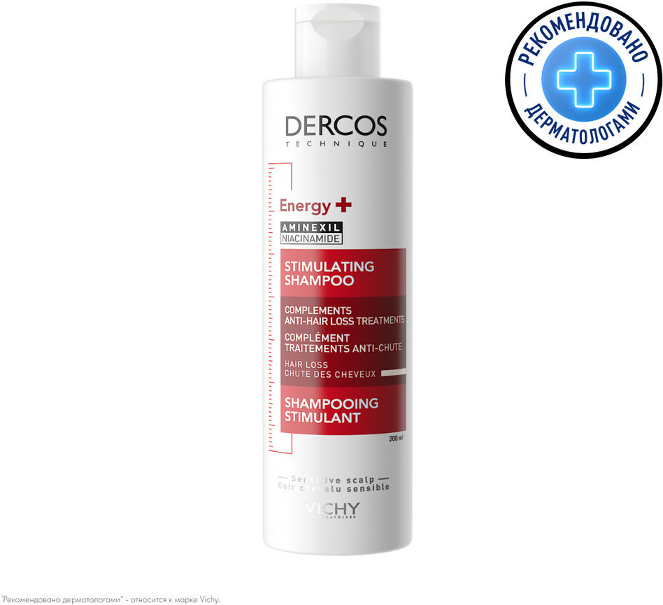 Dercos Energy+ Шампунь против выпадения волос | Dercos | Vichy