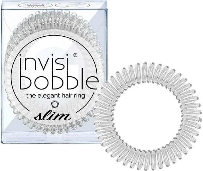 Резинка-браслет для волос «Crystal Clear» | Slim | Invisibobble