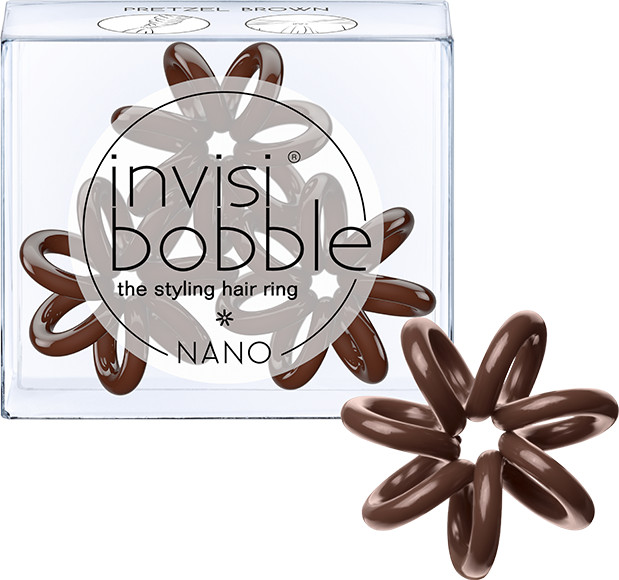 Резинка для волос «Pretzel brown» (3 шт.) | Nano | Invisibobble