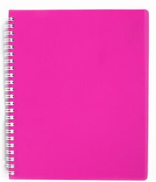 Тетрадь в клетку (80 листов, А5, розовая) | Diamond Neon | Hatber