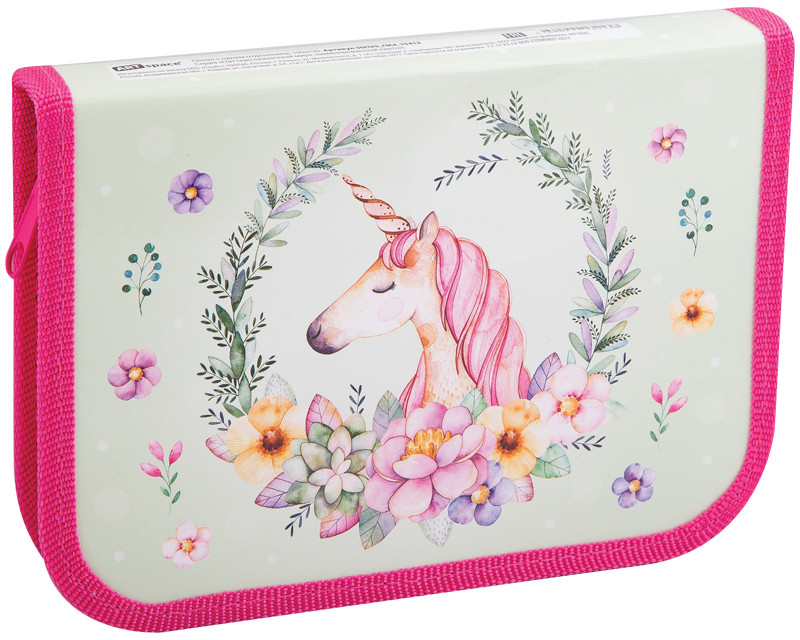 Пенал (1 отделение, 19×13 см) | Паттерн. Сказочный мир | ArtSpace