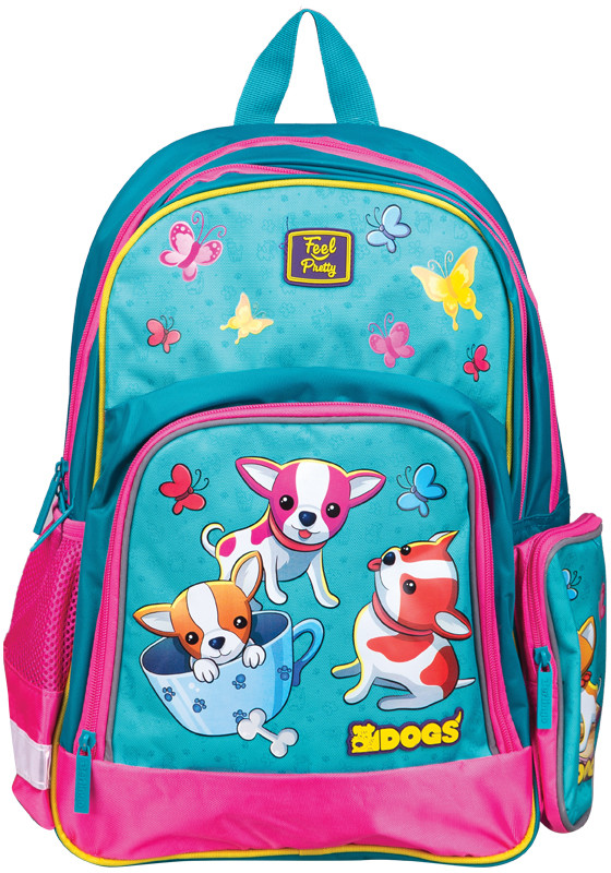 Рюкзак школьный «Funny puppy» | Light | Berlingo