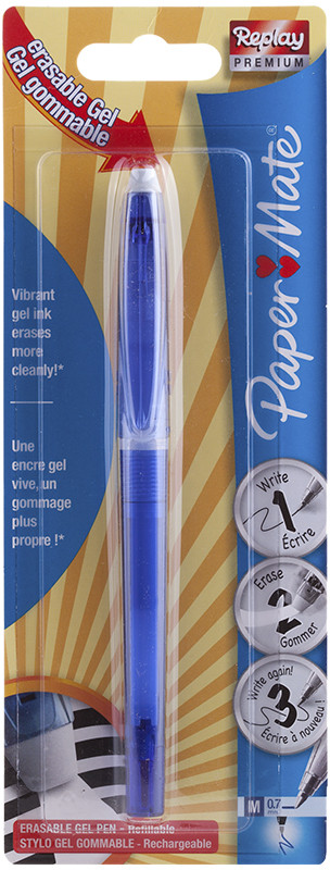 Ручка гелевая стираемая (0,7 мм) | Replay Premium | Paper Mate