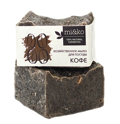 Хозяйственное мыло для посуды «Кофе» | Mi&ko