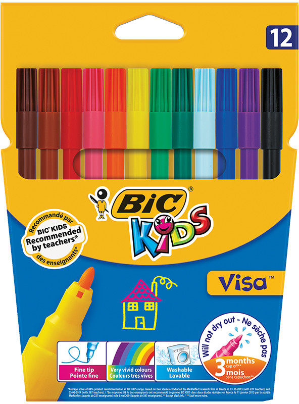 Фломастеры «Visa 880» | Kids | Bic