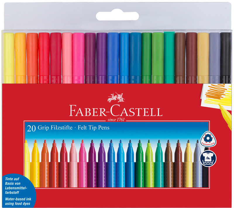 Набор фломастеров | Grip 2001 | Faber-Castell