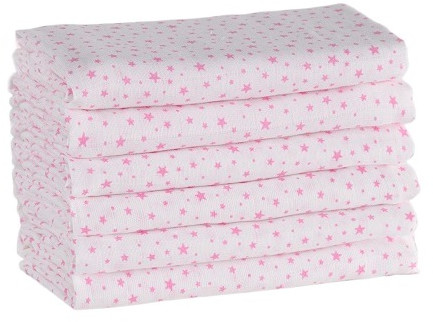 Набор детских пеленок (хлопок, 80×80 см, 6 шт.) | Karna