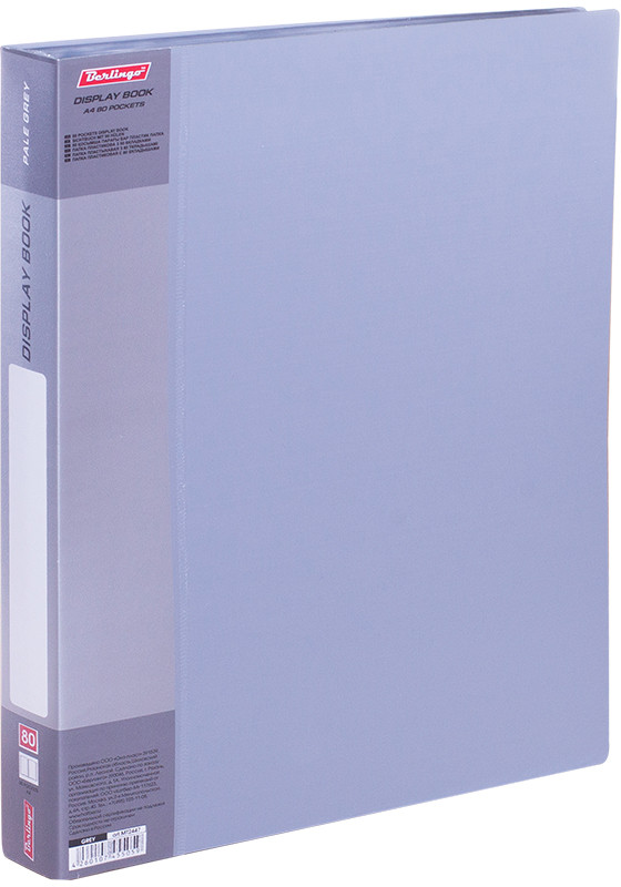 Папка с 80 вкладышами (А4, 30 мм) | Standard | Berlingo