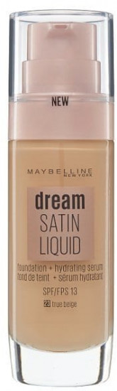Тональный крем-флюид для лица «Dream Satin Fluid» SPF 15, оттенок 23 Карамельно-бежевый