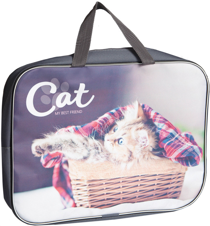 Папка с ручками на молнии | Домашние питомцы | ArtSpace