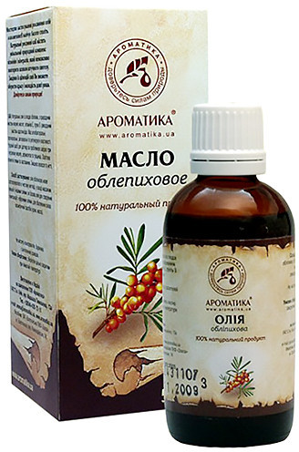 Масло натуральное растительное «Облепиховое»