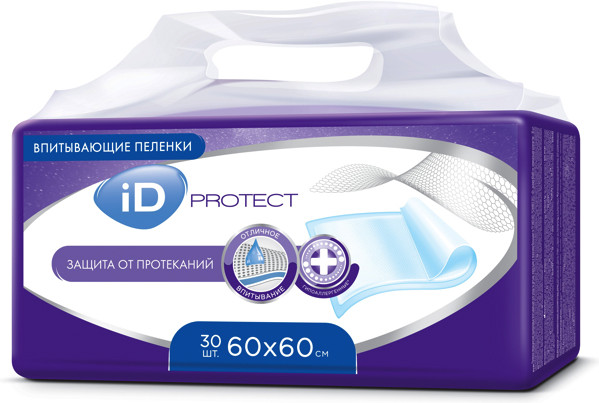 Пеленки впитывающие | iD Protect
