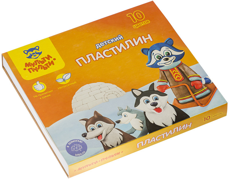 Пластилин восковой (со стеком) | Приключения Енота | Мульти-Пульти