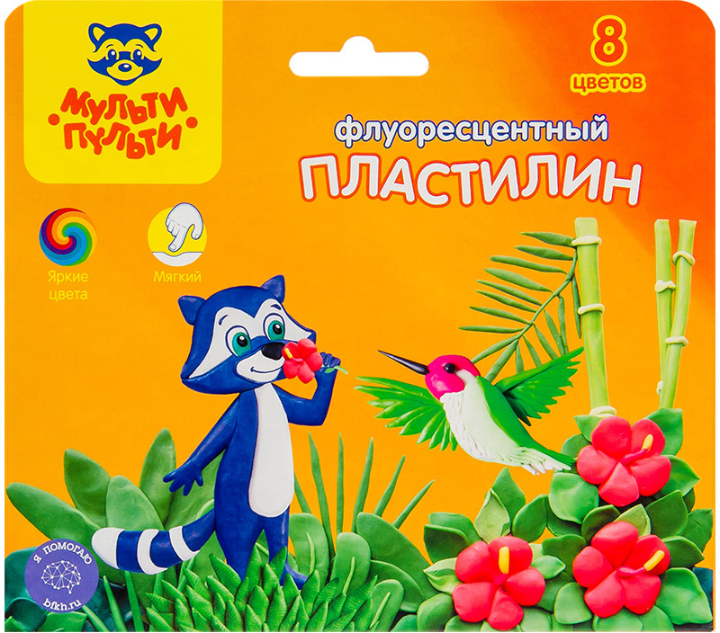 Пластилин восковой (со стеком) | Приключения Енота | Мульти-Пульти