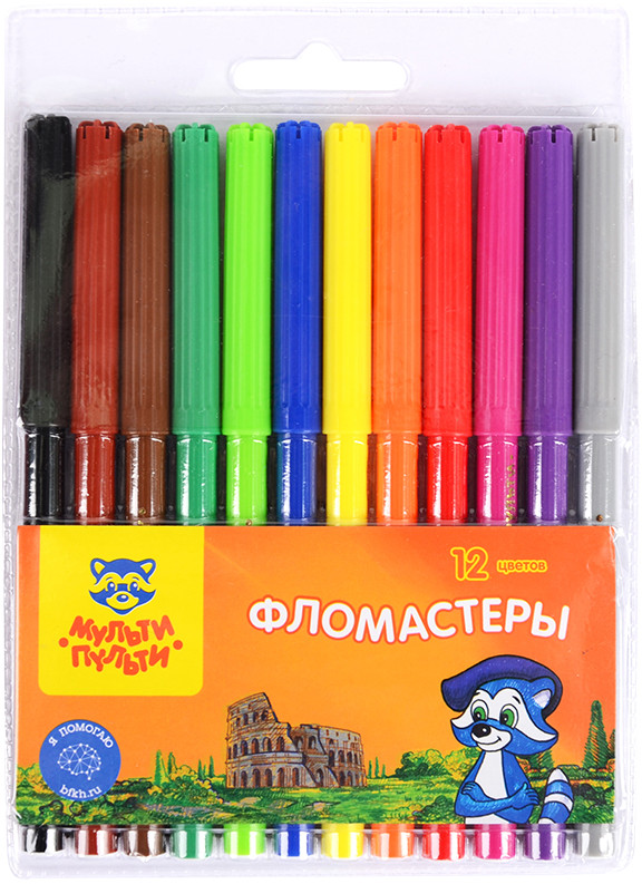 Фломастеры смываемые | Приключения Енота | Мульти-Пульти