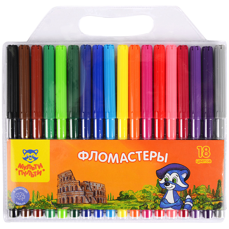 Фломастеры смываемые | Приключения Енота | Мульти-Пульти