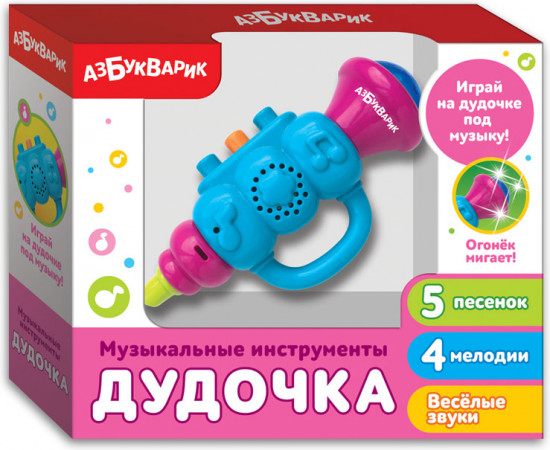 Игрушка музыкальная «Дудочка»