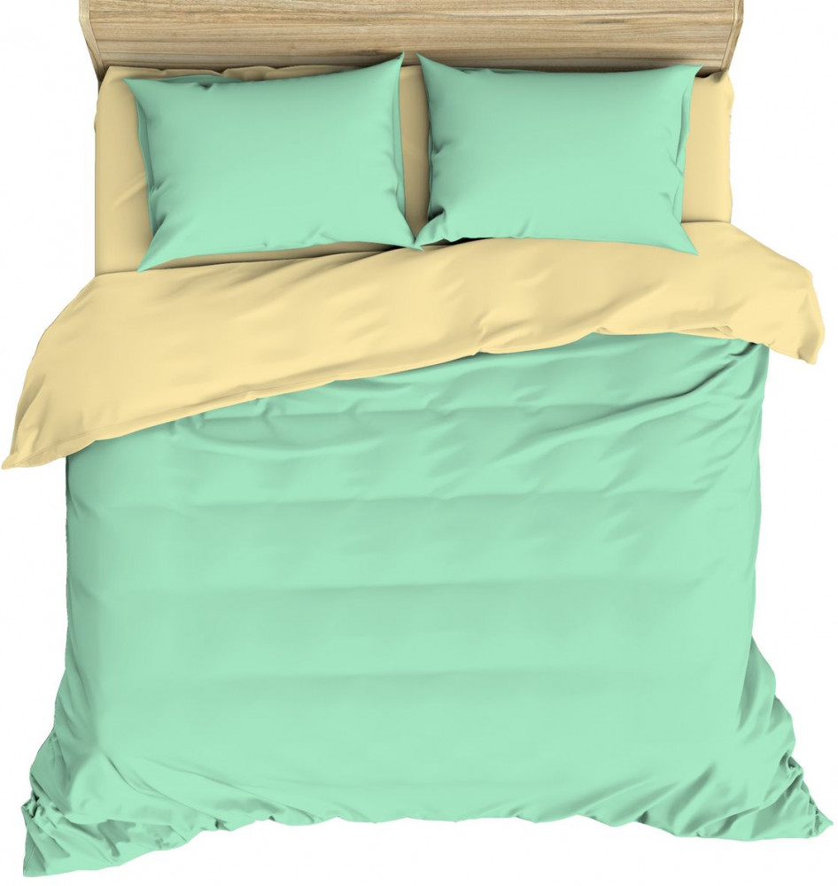 Комплект постельного белья «Мохито» (арт. 368/1, 1,5-спальный, поплин, 2 наволочки 70х70) | Глянец | Василиса