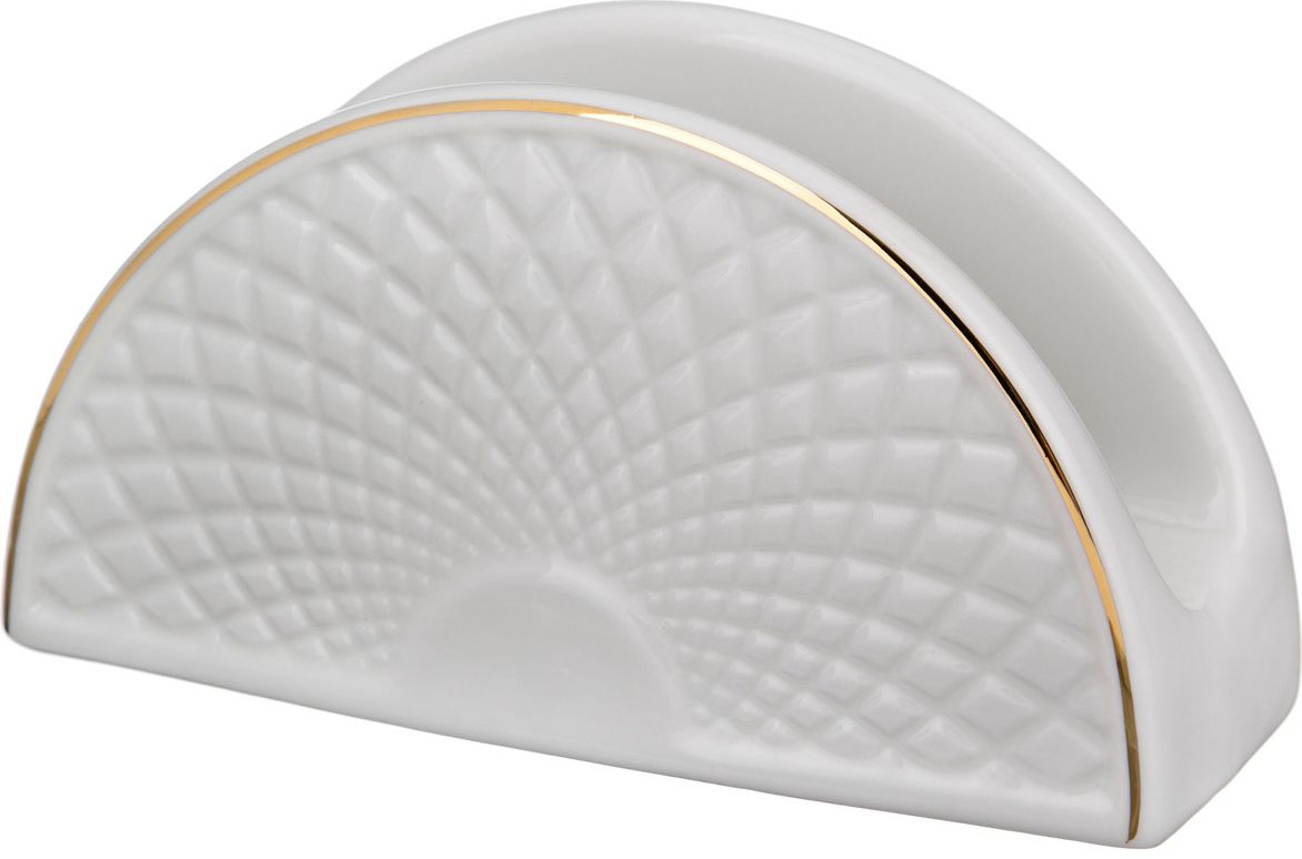 Салфетница (13×6×7 см) | Диаманд Голд | Lefard