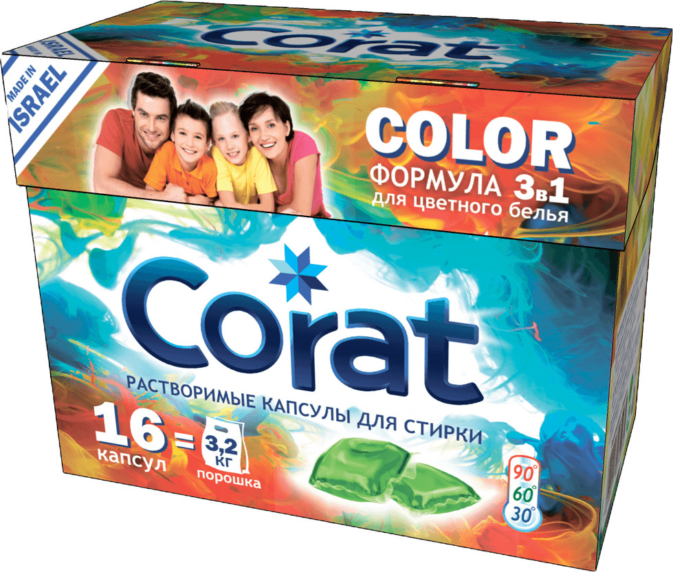 Капсулы для стирки (16 шт.)