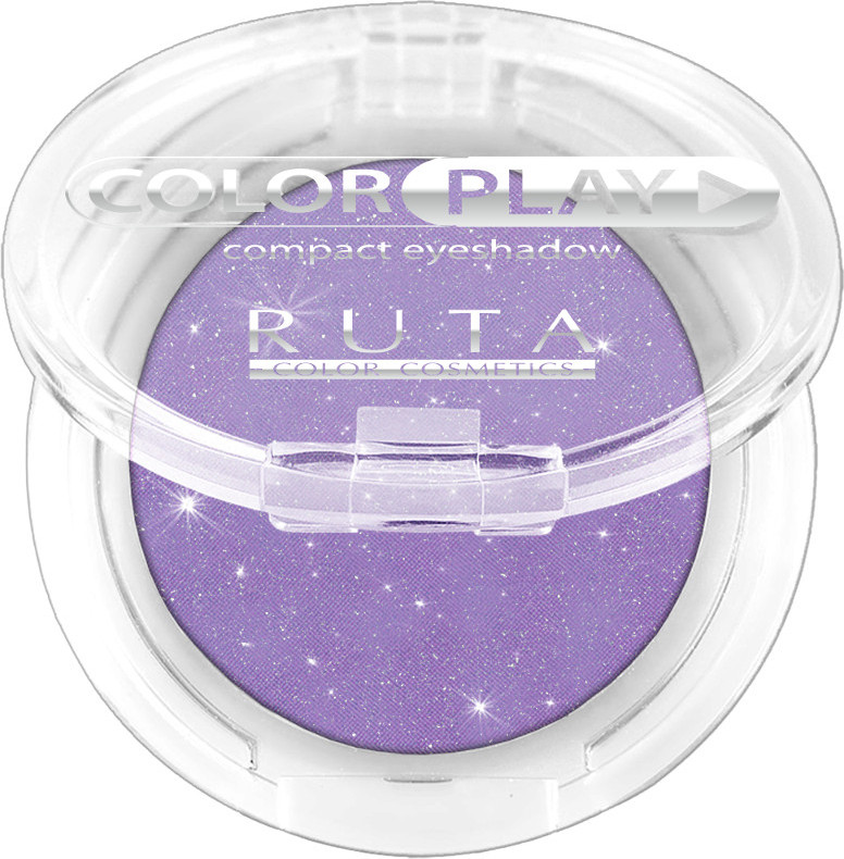 Тени для век компактные, оттенок 26 Фиолетовая звезда | Color play | RUTA