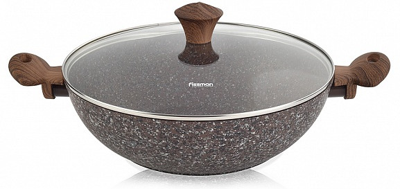 Вок с крышкой | Magic Brown | Fissman