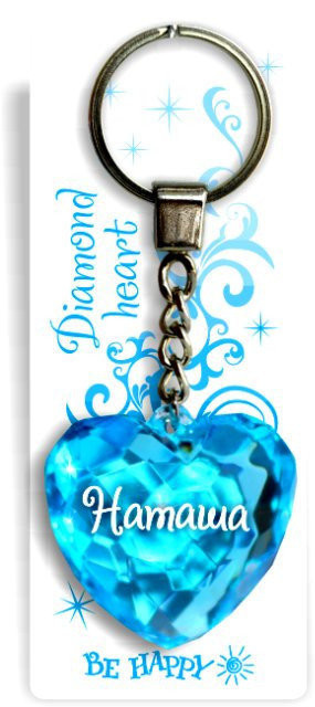 Брелок. Диамантовое сердце «Наташа» | Be Happy
